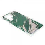 Samsung Galaxy S22 Ultra Cover Marmor Mørkegrøn