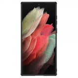 Nillkin Samsung Galaxy S22 Ultra Cover med Tekstur Kamerabeskyttelse Sort