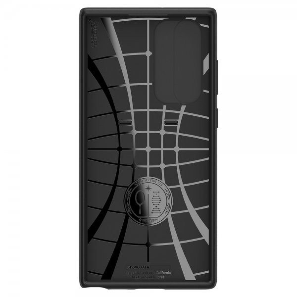 Spigen Samsung Galaxy S22 Ultra Cover Optik Armor Sort
