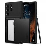 Spigen Samsung Galaxy S22 Ultra Cover Slim Armor CS Sort
