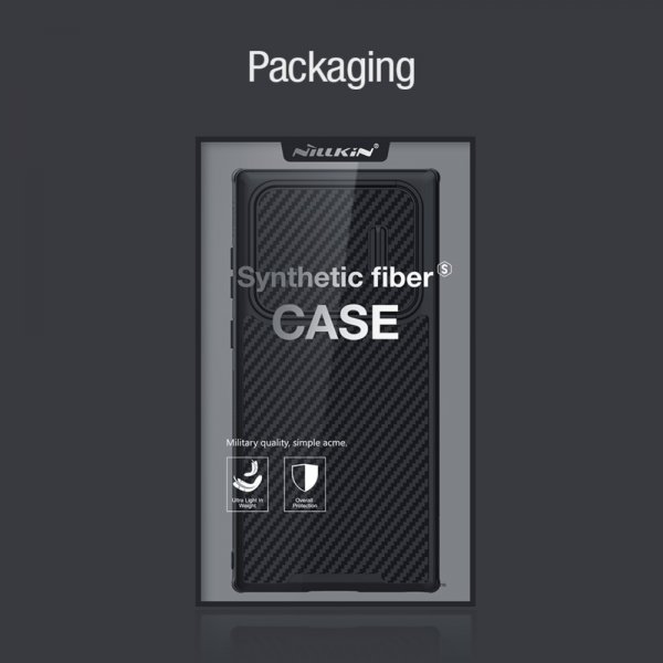 Nillkin Samsung Galaxy S22 Ultra Cover Synthetic Fiber Sort