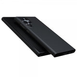 Nudient Samsung Galaxy S22 Ultra Cover Thin Case V3 Ink Black
