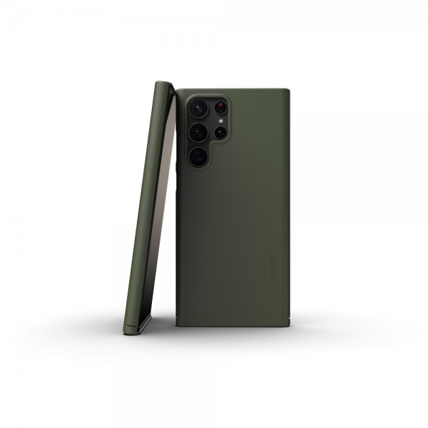 Nudient Samsung Galaxy S22 Ultra Cover Thin Case V3 Pine Green