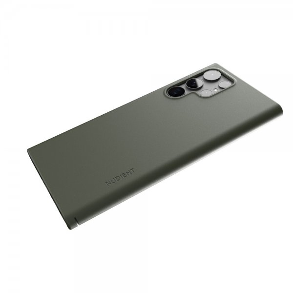 Nudient Samsung Galaxy S22 Ultra Cover Thin Case V3 Pine Green