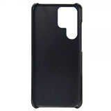 Samsung Galaxy S22 Ultra Cover med to Kortlommer Sort
