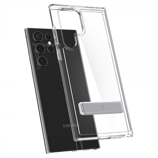 Spigen Samsung Galaxy S22 Ultra Cover Ultra Hybrid S Crystal Clear