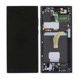Samsung Galaxy S22 Ultra Skærm med LCD Display Original - Sort