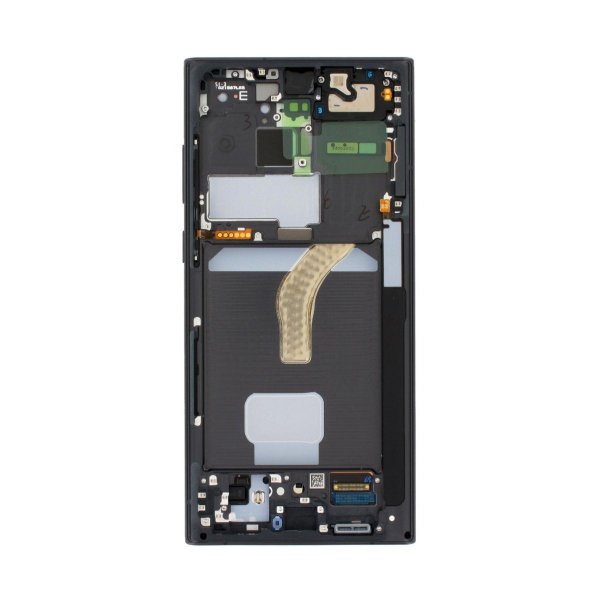 Samsung Galaxy S22 Ultra Skærm med LCD Display Original - Sort