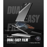 Ringke Samsung Galaxy S22 Ultra Skærmbeskyttelse Dual Easy Film 2-pak