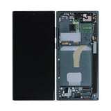 Samsung Galaxy S22 Ultra (SM-S908B) Skærm med LCD Display Original - Grøn
