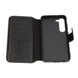 Rvelon Samsung Galaxy S23 Etui Udfoldelig Kortlomme Sort
