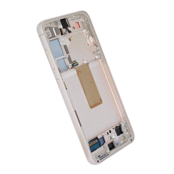 Samsung Galaxy S23 5G (SM-S911) Skærm med LCD Display Original - Creme