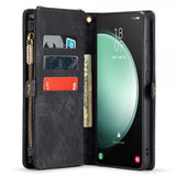 CaseMe Samsung Galaxy S23 FE Cover 008 Series Aftageligt Cover Sort