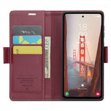 CaseMe Samsung Galaxy S23 FE Cover 023 Series Rød