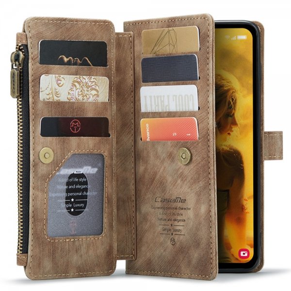 CaseMe Samsung Galaxy S23 FE Cover C30 Series Brun