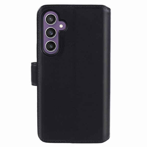 Nordic Covers Samsung Galaxy S23 FE Cover Essential Leather Raven Black