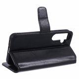 Nordic Covers Samsung Galaxy S23 FE Cover Essential Leather Raven Black