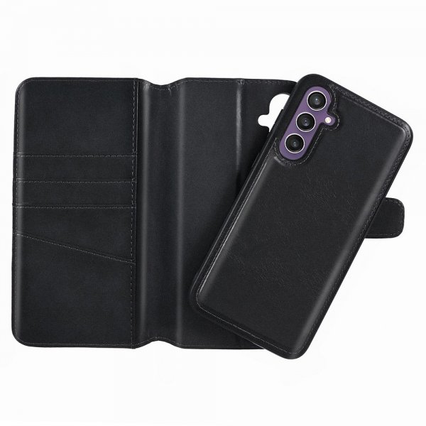 Nordic Covers Samsung Galaxy S23 FE Cover MagLeather Raven Black