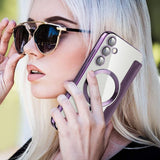 Samsung Galaxy S23 FE Cover MagSafe Lilla