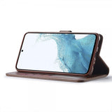 Lc.Imeeke Samsung Galaxy S23 FE Etui med Kortlomme Standerfunktion Brun