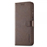 Lc.Imeeke Samsung Galaxy S23 FE Etui med Kortlomme Standerfunktion Brun