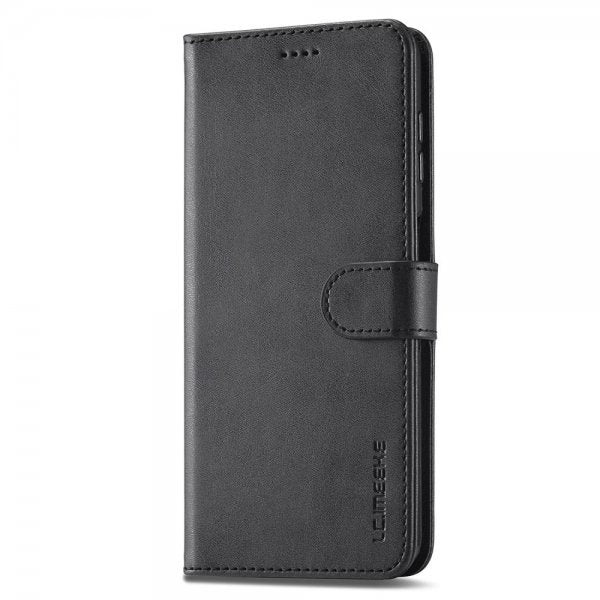 Lc.Imeeke Samsung Galaxy S23 FE Etui med Kortlomme og Stativfunktion Sort