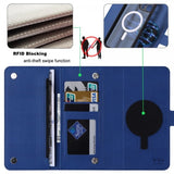 VILI Samsung Galaxy S23 FE Cover med Aftageligt Skal GHB Series MagSafe Blå
