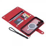 VILI Samsung Galaxy S23 FE Cover med Aftageligt Cover GHB Series MagSafe Rød