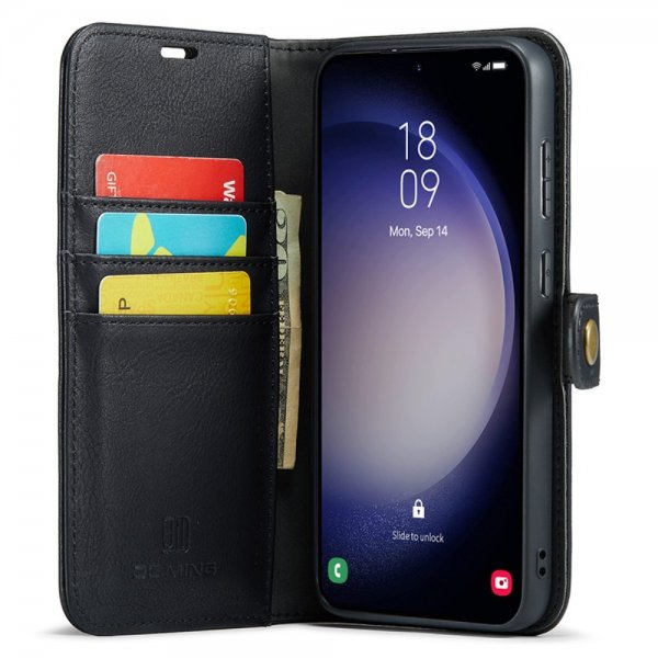 Dg.Ming Samsung Galaxy S23 FE Cover med Aftageligt Cover Sort