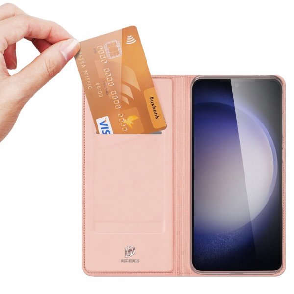 Dux Ducis Samsung Galaxy S23 FE Cover Skin Pro Series Rosa