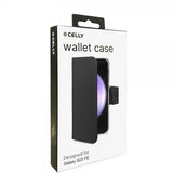 Celly Samsung Galaxy S23 FE Cover Wally Wallet Case Sort