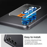 Spigen Samsung Galaxy S23 FE Kamerabeskyttelsesglas Glas.tR EZ Fit Optik Pro 2-pak Sort