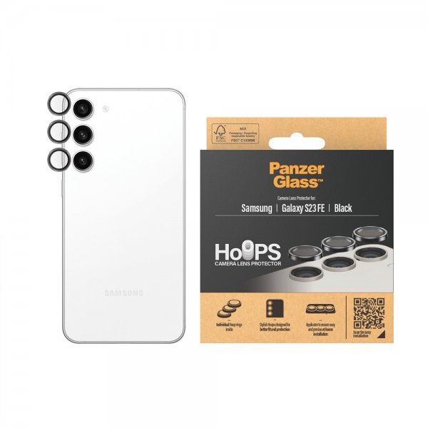 PanzerGlass Samsung Galaxy S23 FE Kamerabeskyttelse Hoops
