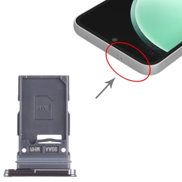 Samsung Galaxy S23 FE Simkortholder - Sort