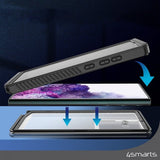 4smarts Samsung Galaxy S23 FE Cover Active Pro Robust Etui Stærkt