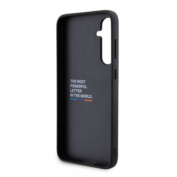 BMW Samsung Galaxy S23 FE Cover Carbon Blue Line Sort