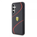 Ferrari Samsung Galaxy S23 FE Cover Carbon Twist Sort
