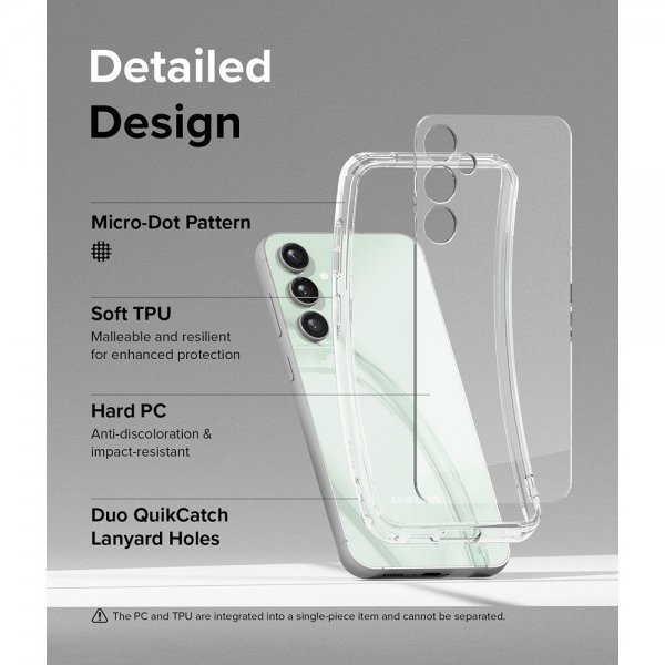 Ringke Samsung Galaxy S23 FE Cover Fusion Clear