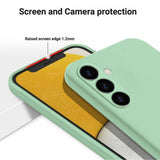 Samsung Galaxy S23 FE Cover med Strop Silikone Grøn