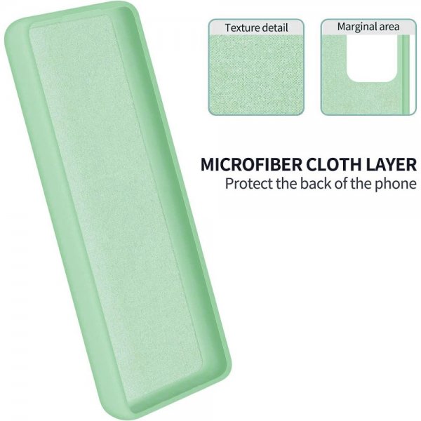 Samsung Galaxy S23 FE Cover med Strop Silikone Grøn