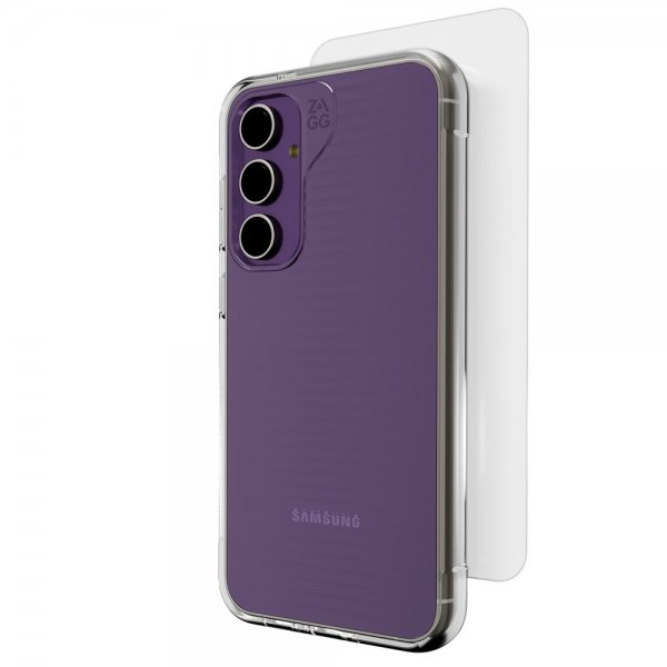 ZAGG Samsung Galaxy S23 FE Cover og Skærmbeskyttelse Luxe & Glass 360 Protect Bundle