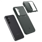 Spigen Samsung Galaxy S23 FE Cover Optik Armor Abyss Green