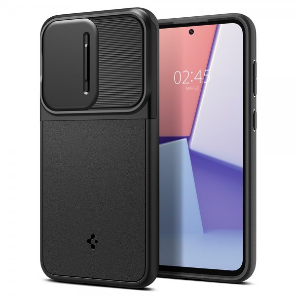 Spigen Samsung Galaxy S23 FE Cover Optik Armor Sort