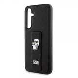 Karl Lagerfeld Samsung Galaxy S23 FE Cover Saffiano Grip Stand Sort