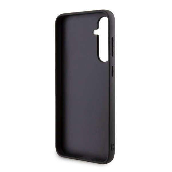 Karl Lagerfeld Samsung Galaxy S23 FE Cover Saffiano Grip Stand Sort