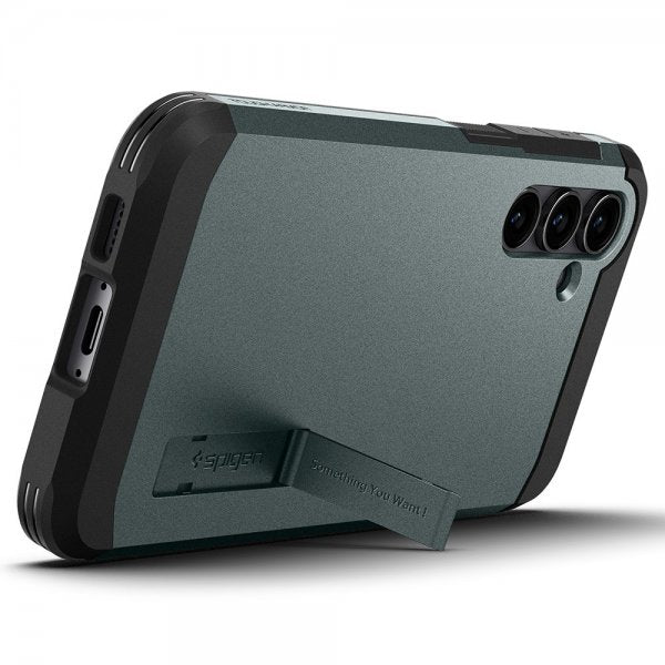 Spigen Samsung Galaxy S23 FE Cover Tough Armor Abyss Green
