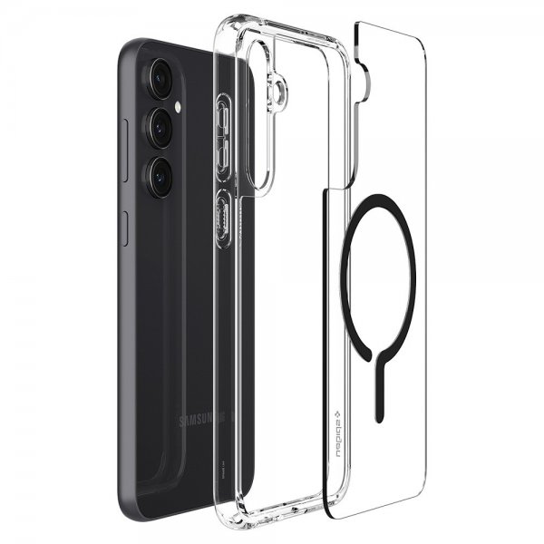 Spigen Samsung Galaxy S23 FE Cover Ultra Hybrid OneTap Ring MagFit Sort