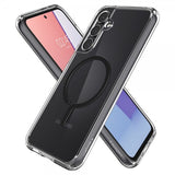 Spigen Samsung Galaxy S23 FE Cover Ultra Hybrid OneTap Ring MagFit Sort