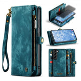 CaseMe Samsung Galaxy S23 Cover 008 Series Aftageligt Cover Petrol