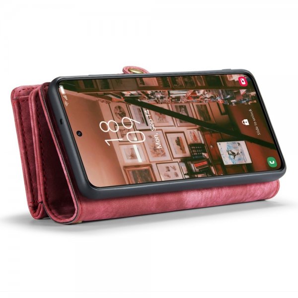 CaseMe Samsung Galaxy S23 Cover 008 Series Aftageligt Cover Rød